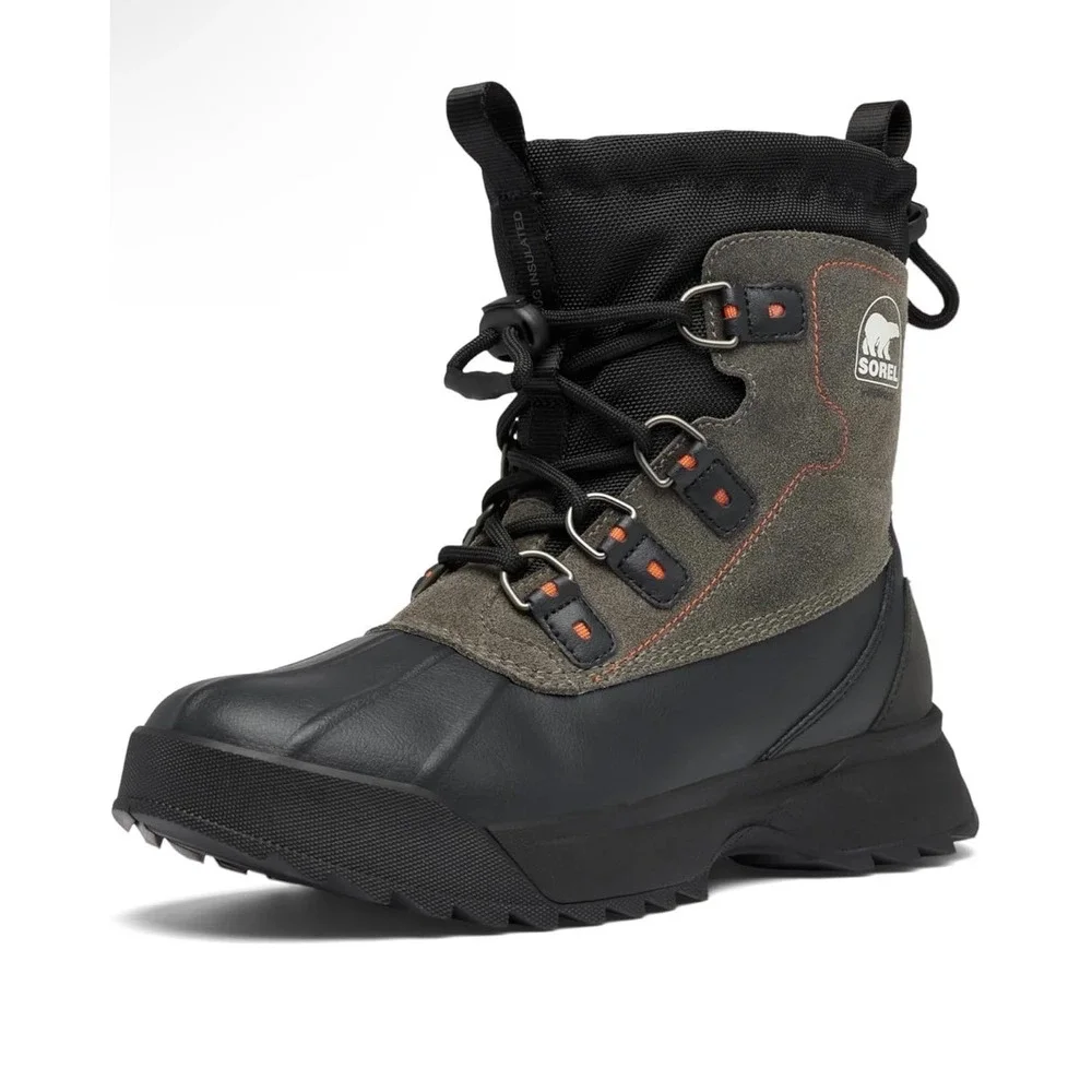 Sorel Scout 87 XT WP Mens 10 Black Quarry Waterproof‎ Insulated Winter Boots New